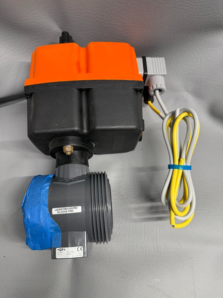 GEORG FISCHER  ELECTRICALLY ACTUATED BALL VALVE  150.104.227  TYPE 546   (A1)