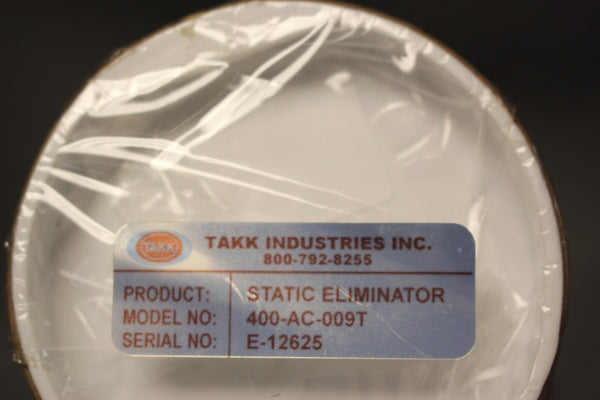 NEW TAKK ION-EDGE AC IONIZING BAR  STATIC ELIMINATOR 400-AC-009T
