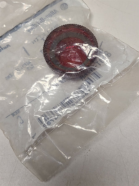 NEW ALLEN BRADLEY RED PILOT LIGHT LENS 800T-N26R SER. C