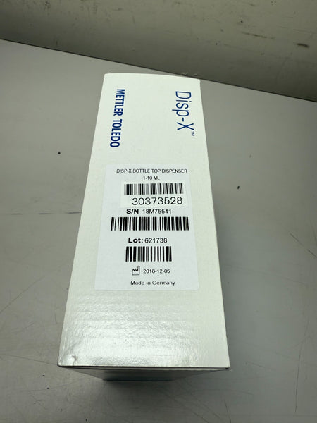NEW RAININ Disp-X Bottle Top Dispenser 1-10mL 30373528