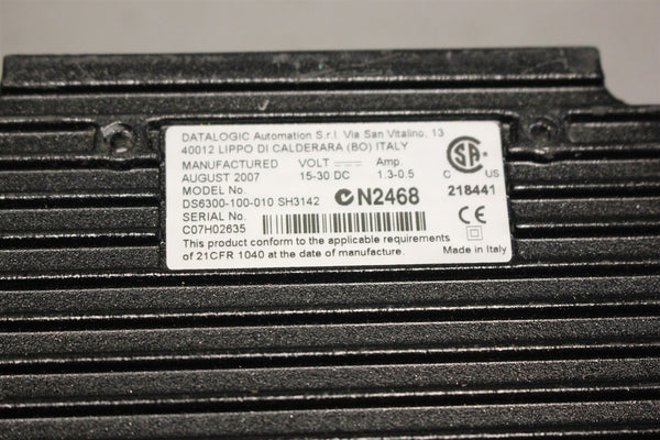 DATALOGIC LASER BARCODE SCANNER WITH CABLE DS6300-100-010