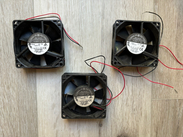 3- Comair Rotron FE24H3 031165 DC Brushless Fan 24VDC 0.7A 1.70W Flight II