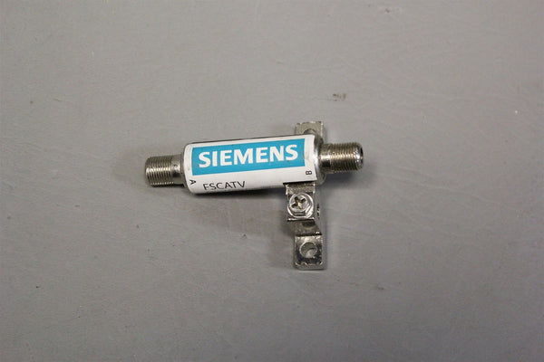 UNUSED SIEMENS COAXIAL CABLE PROTECTOR FSCATV