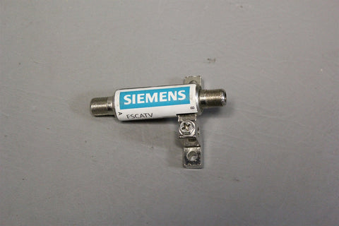 UNUSED SIEMENS COAXIAL CABLE PROTECTOR FSCATV