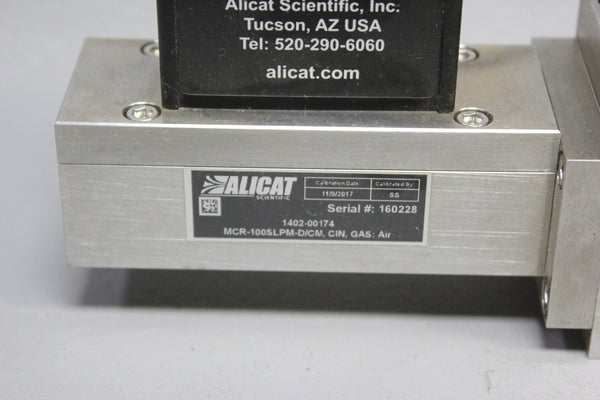 ALICAT SCIENTIFIC MASS FLOW CONTROLLER  MCR-100SLPM-D/CM FOR AIR