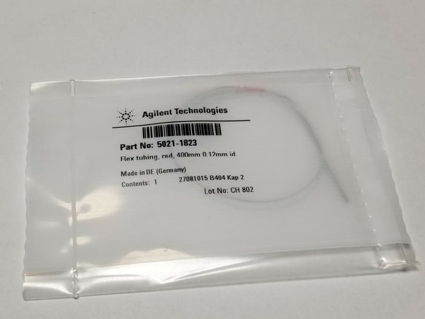 New Agilent Red Flex Tubing 400mm 0.12mm ID 5021-1823