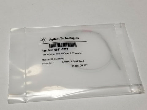 New Agilent Red Flex Tubing 400mm 0.12mm ID 5021-1823