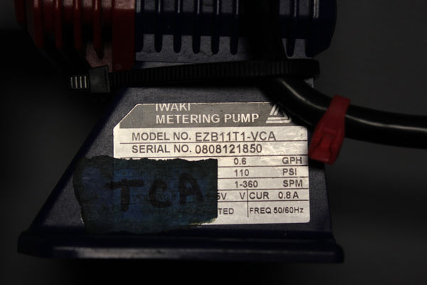 IWAKI METERING PUMP  EZB11T1-VCA