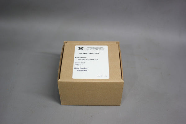 NEW HARMONIC DRIVE INFINIT INDEXER COUPLING HDI-010-625 102055102 BORE: 0.625"