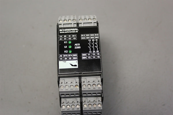 SCHMERSAL SAFETY RELAY AES2285-24VDC #2