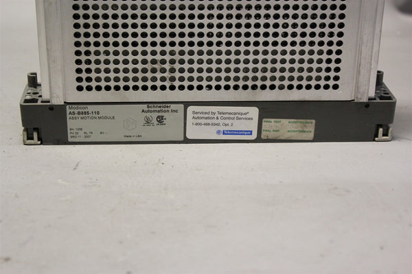 MODICON MOTION MODULE AS-B885-110