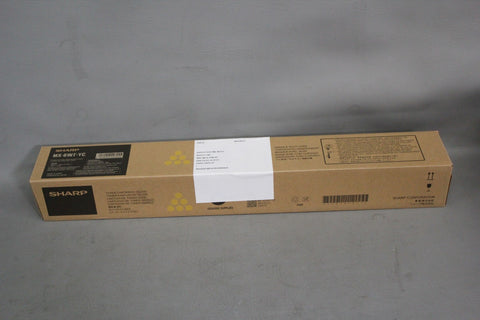 NEW GENUINE SHARP YELLOW TONER CARTRIDGE MX-61NT-YC