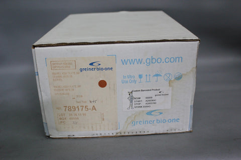 45 NEW GREINER BARCODED 1536 WELL ASSAY PLATE 789175-A EXP 2013