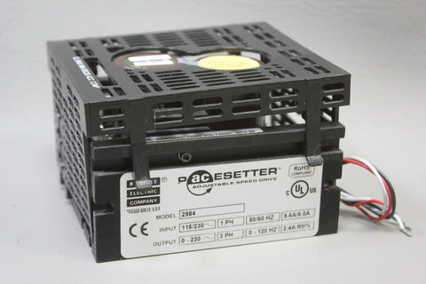 BODINE PACE SETTER ADJUSTABLE SPEED RIVE P/N: 2984