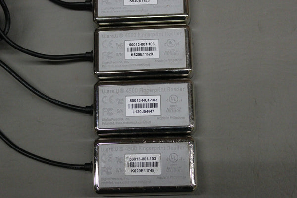 5 DIGITAL PERSONA U.are.U 4500 FINGERPRINT READERS 50013-001-103