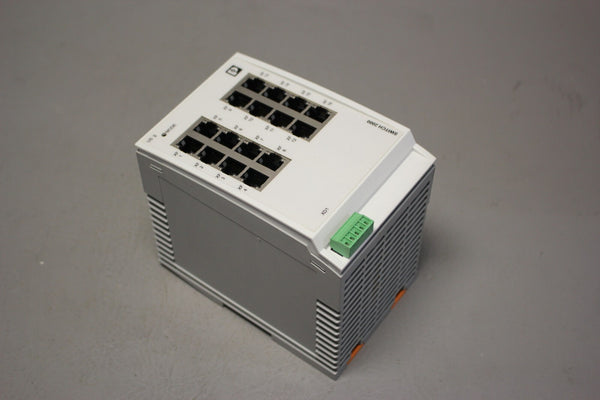 PHOENIX CONTACT 16 PORT ETHERNET SWITCH  FL SWITCH 2016
