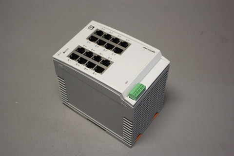PHOENIX CONTACT 16 PORT ETHERNET SWITCH  FL SWITCH 2016