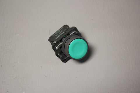 SCHNEIDER GREEN PUSHBUTTON WITH CONTACT BLOCK ZBEE-101C
