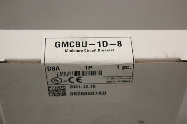 NEW AUTOMATION DIRECT GMCBU-1D-B MINI CIRCUIT BREAKER