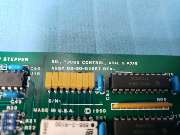 Ultratech Stepper VME Focus Control Board 03-20-00784 Rev B 03-20-01967 Rev B