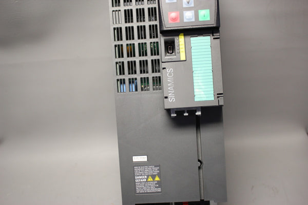 SIEMENS SINAMICS POWER MODULE WITH CONTROL UNIT AND KEYPAD 6SL3210-1PB21-8UL0