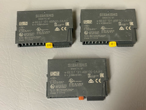 3- Siemens SIMATIC Digital Input Module  6ES7 131-4BF00-0AA0