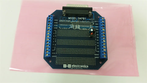 B&B ELECTRONICS TERMINAL BLOCK BOARD FOR SPIO DAPB1