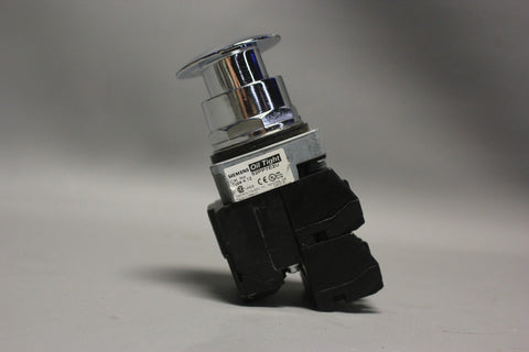 SIEMENS 52PP7E2U PUSHBUTTON PUSH-PULL ILL RED 3 POSITION NCLXLB-NC 120VAC/DC