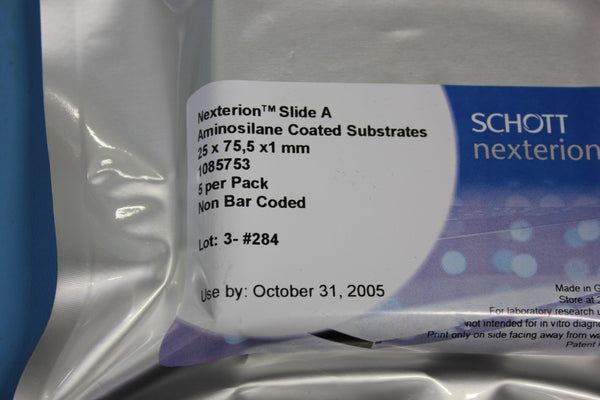 5 New Schott Nexterion Slide A Aminosilane Coated Substrates 1085753