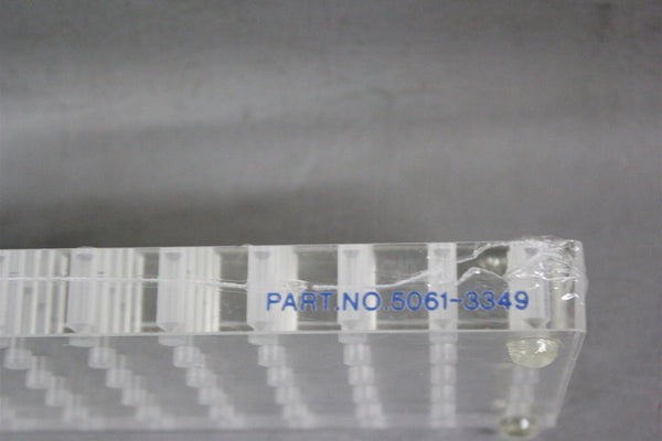 NEW HEWLETT PACKARD HP 50 WELL CLEAR PLEXIGLASS VIAL TRAY 5061-3349