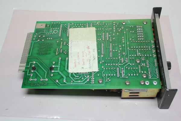 RI Systems Panel Packer Model 61011 Control Temperature