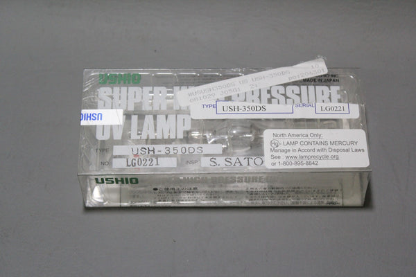 NEW USHIO SUPER HIGH PRESSURE UV LAMP USH-350DS