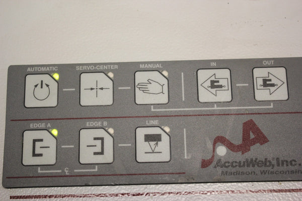 ACCUWEB MICRO 1000 WEB GUIDE CONTROLLER CTL 1000-02 ACCU WEB