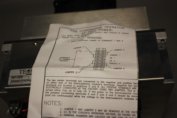 NEW TE TECHNOLOGY PELTIER THERMOELECTRIC AIR COOLER AC-3326