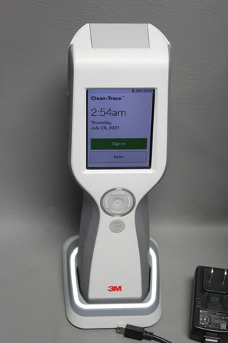 3M CLEAN-TRACE LUMINOMETER LM1 HYGENE MONITORING +MANUAL