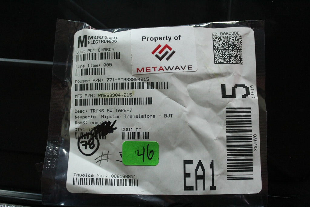 78 NEW IC CIRCUITS PMBS3904,215 BIPOLAR TRANSISTORS NEXPERIA