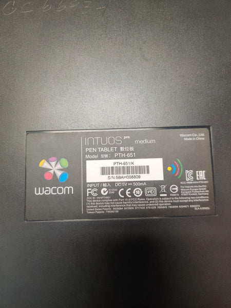 WACOM INTUOS GRAPHICS PEN & TOUCH TABLET PTH-651/K