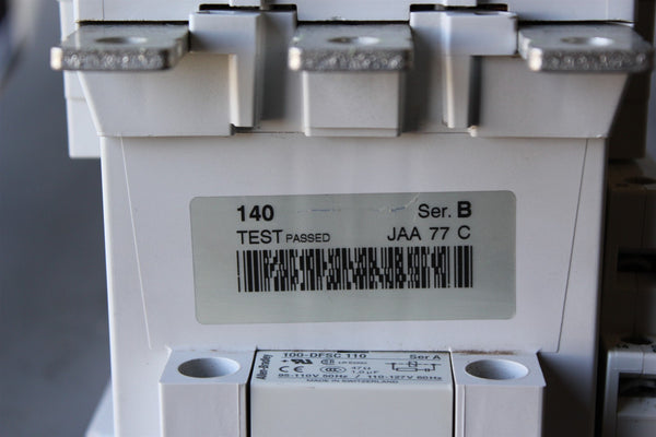 ALLEN BRADLEY 100-D140 CONTACTOR WITH AUX CONTACT 100-D140 B