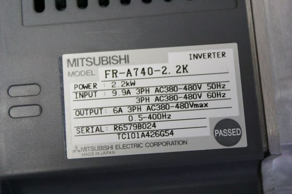 MITSUBISHI FREQROL A700 INVERTER  FR-A740-2.2K