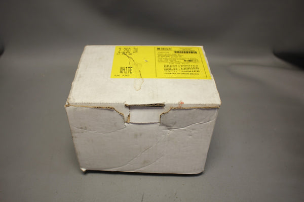 NEW BRADY INUSTRIAL VINYL LABELS 2.25 INCH WHITE  B30C-2250-595-WT