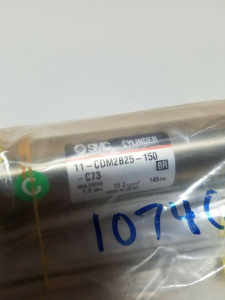 SMC Pneumatic Cylinder 11-CDM2B25-150 Vacuum Suction Type 25mm Bore 150mm Stroke