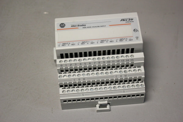 ALLEN BRADLEY FLEX I/O ISOLATED ANALOG INPUT MODULE 1794-IF4I A