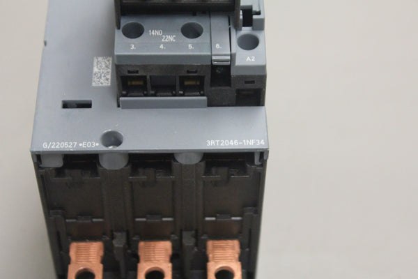 SIEMENS 3RT2046-1NF34 POWER CONTACTOR