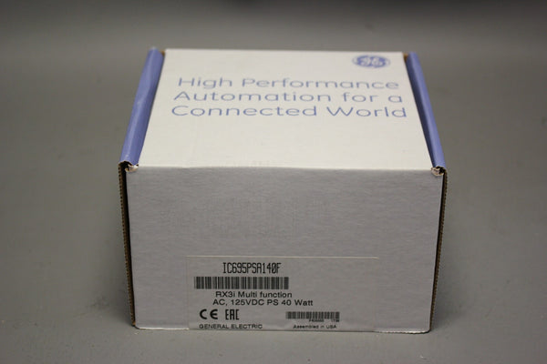 NEW GE RX3i MULTIFUNCTION PLC POWER SUPPLY IC695PSA140F