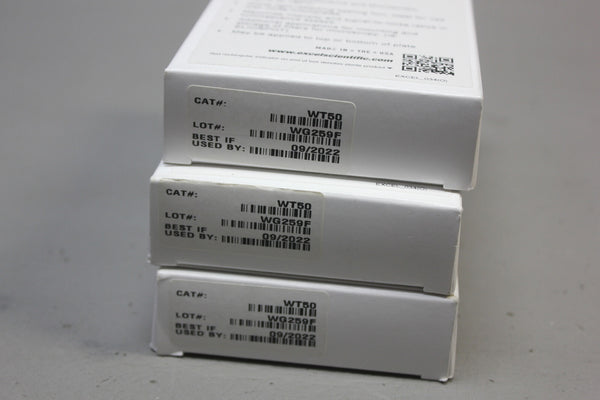 150- EXCEL SCIENTIFIC BRIGHTMAX PLATE SEALING FILMS WT-50 EXPIRED 09-2022