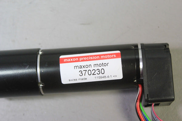 MAXON PRECISION MOTOR WITH GEARHEAD AND ENCODER 370230 166936