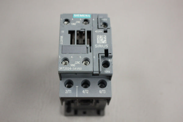 SIEMENS SIRIUS CONTACTOR 3RT2024-1AV60