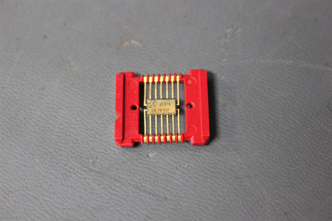 VINTAGE 69 NOS RARE TEXAS INSTRUMENTS GOLD FLAT PACK IC PROCESSOR CHIP SN7450F