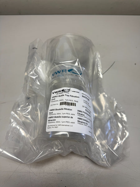 6Pcs New VWR Bottle Top Filtration Unit Polystyrene 500mL 89220-696