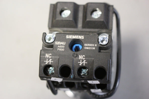 UNUSED SIEMENS ILLUMINATED CHROME PUSHBUTTON 52PP3G2U